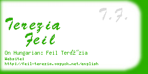 terezia feil business card